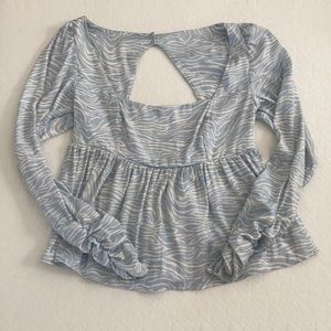 NWOT free people strip pattern